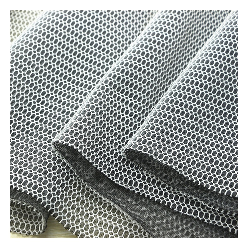 Soft 3D Spacer Sandwich Polyester Air Mesh Fabric For Mattress