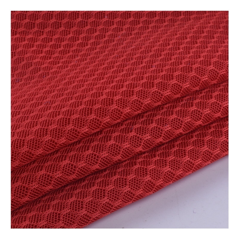 Knitted Polyester Sandwich  Cargo Mesh Fabric