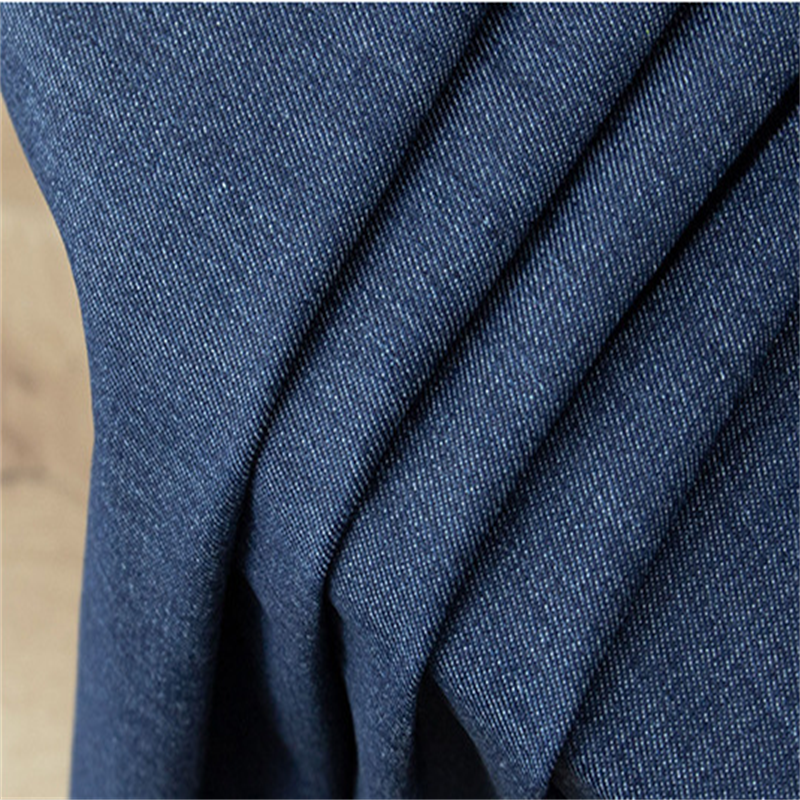 Cotton polyester spandex denim fabric for clothing