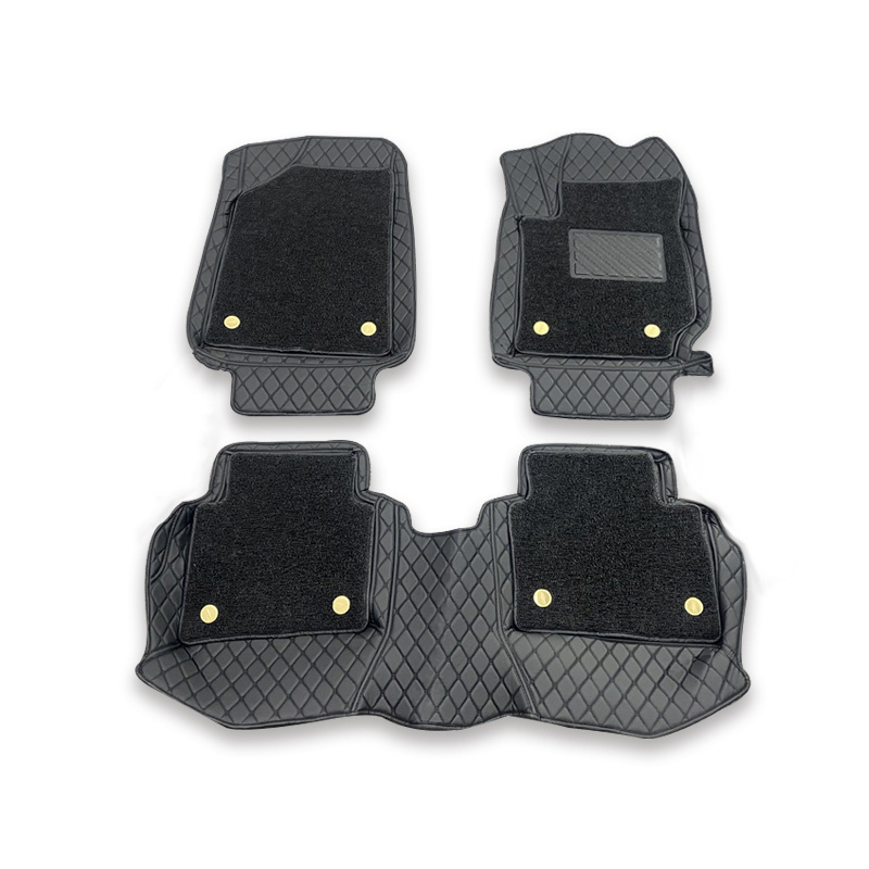 Accept Customized Universal Leather 3D 5D Car Trunk Mats for Hyundai Elantra 2021-2022  Accessories