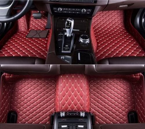 High Quality Interior Accessories 3D Leather Car Floor Mats Auto Floor Mats for KIA Optima K5 2011-2015 Sports Anti-slip 10 Sets