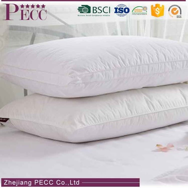 Wholesale White Pillow Polyester Pillow for Sleeping  with Side Back Sleepers Washable Removable Cover