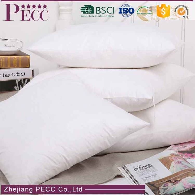 Wholesale White Pillow Polyester Pillow for Sleeping  with Side Back Sleepers Washable Removable Cover