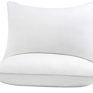 Wholesale White Pillow Polyester Pillow for Sleeping  with Side Back Sleepers Washable Removable Cover