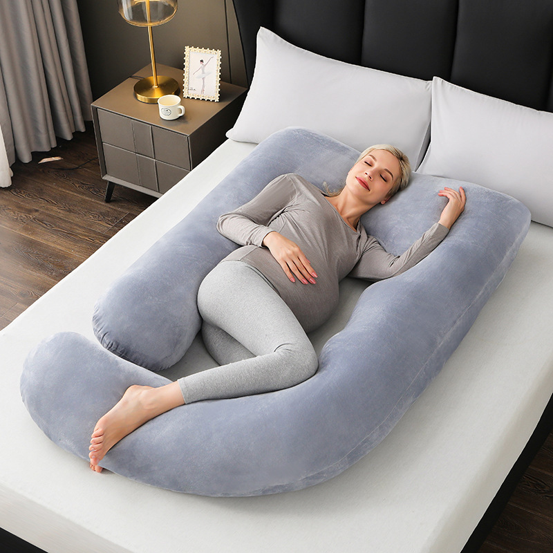 Cheap Price Minky Pregnancy Pillow G-shaped Pillow Multi-functional Pregnant Mother Gift Belly Support Waist Pillow