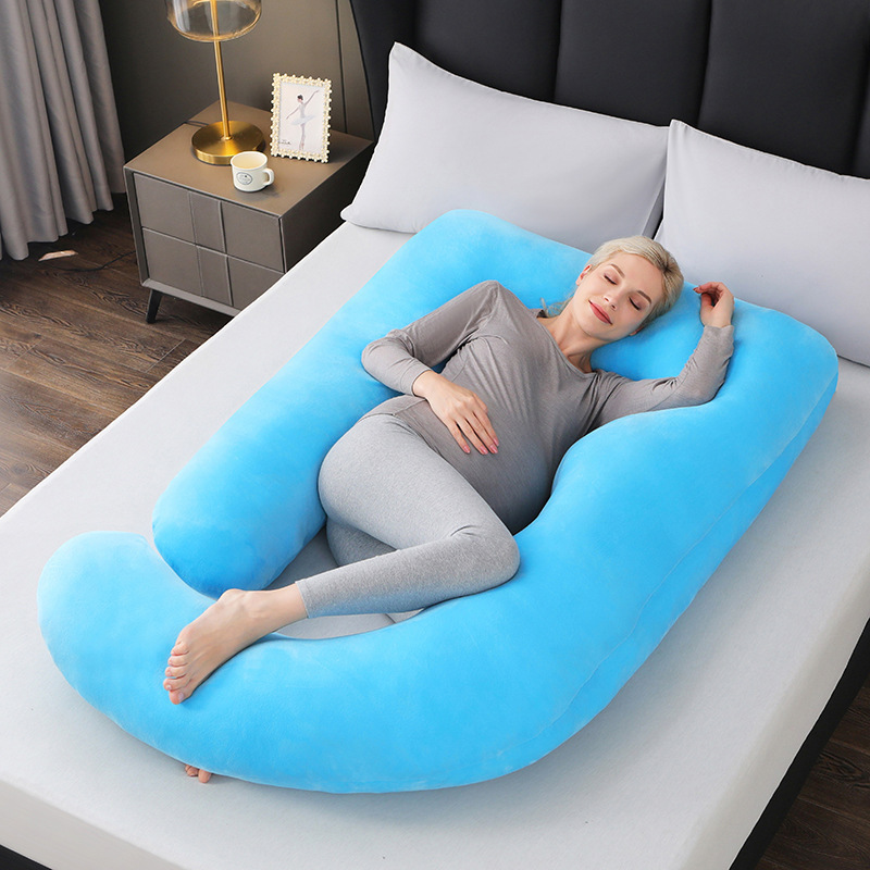 Cheap Price Minky Pregnancy Pillow G-shaped Pillow Multi-functional Pregnant Mother Gift Belly Support Waist Pillow