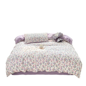 Soft Fancy Pattern Luxury Bedding 4pcs Set