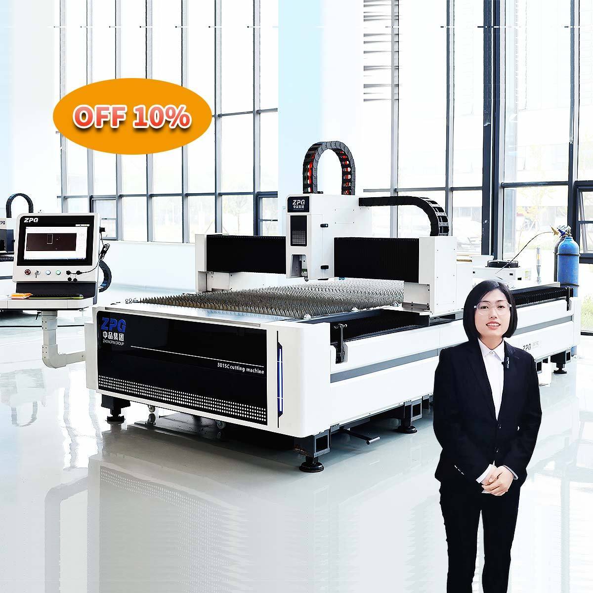 1kw 2kw 3kw 6kw 8kw Cnc Lazer Cutting Machine Stainless Steel Iron Aluminium Automatic Sheet Metal Fiber Laser Cutting Machine