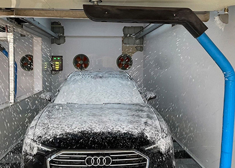 Carwash machine automatic car wash/ touchless car wash machine/ robotic car wash machine with all good spare parts