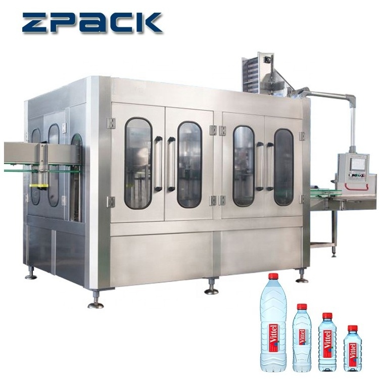 8 Heads Automatic Rinsing Filling Capping Machine water filling machine