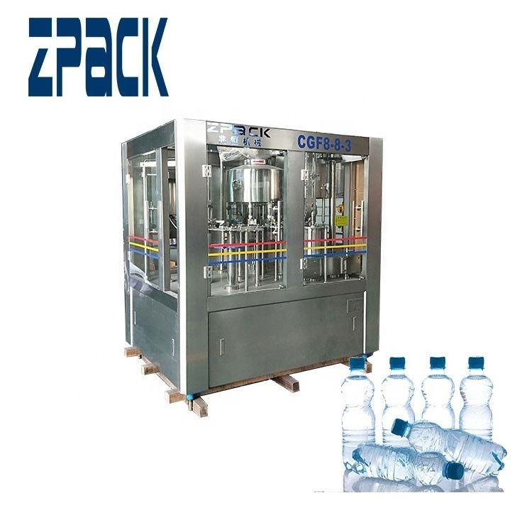 8 Heads Automatic Rinsing Filling Capping Machine water filling machine