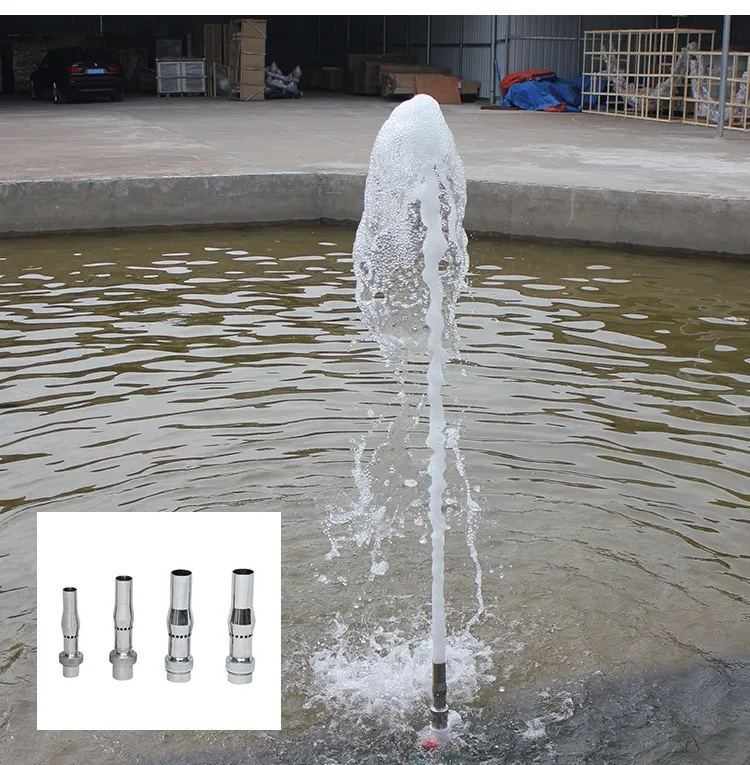 Wholesale Stainless Steel Water Foam Jet Fountain Spray Nozzles for Fountains