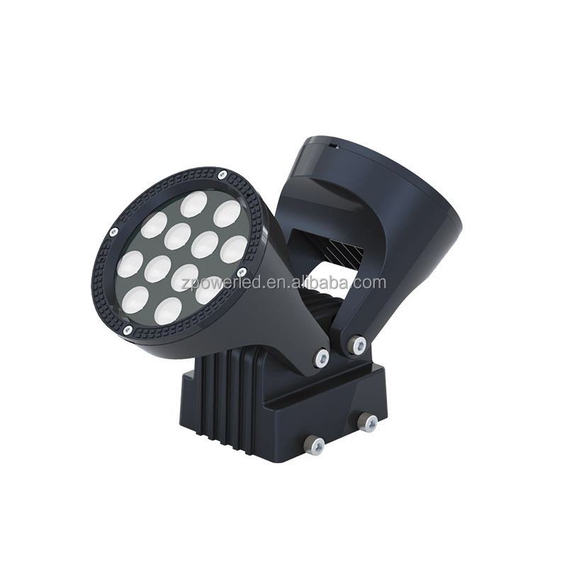 Double Heads Up and Down Adjustable Angle Wall Mounted Outdoor IP65 12W 24W AC220V LED Flood Spotlight