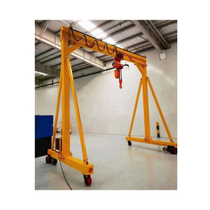 European Type Outdoor Box Frame Electric Mobile Gantry Crane Design Provided Mobile 2 Ton Crane Overhead Crane Price 5 Ton 500