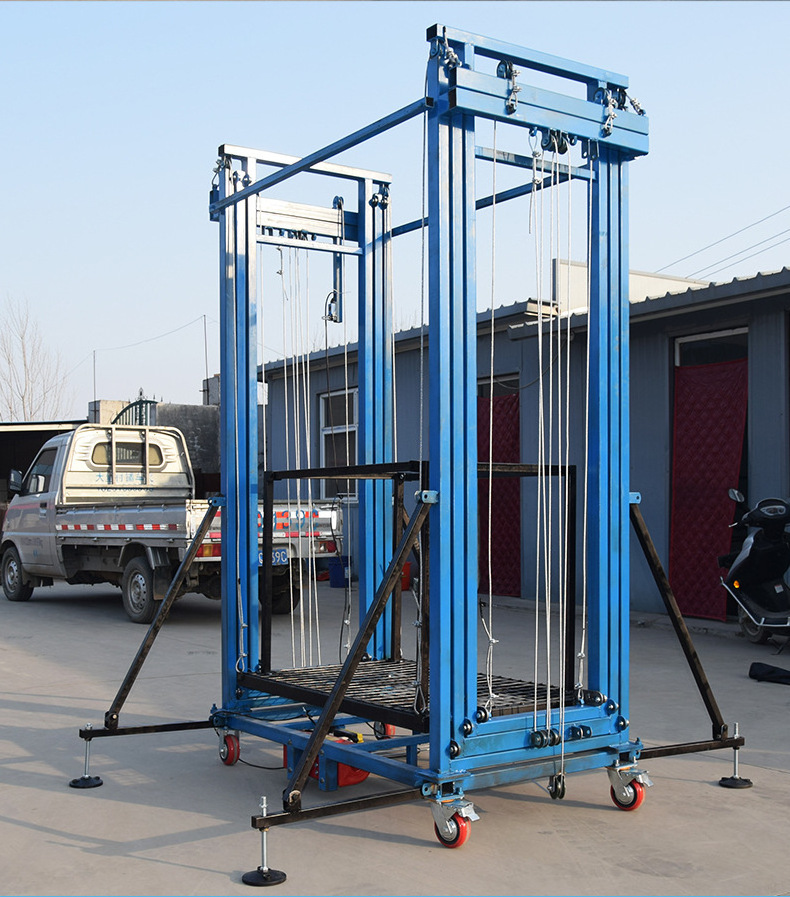 Hydraulic Scaffolding Mobile Electric Man Lift Aerial Working Platform Scissor Lift