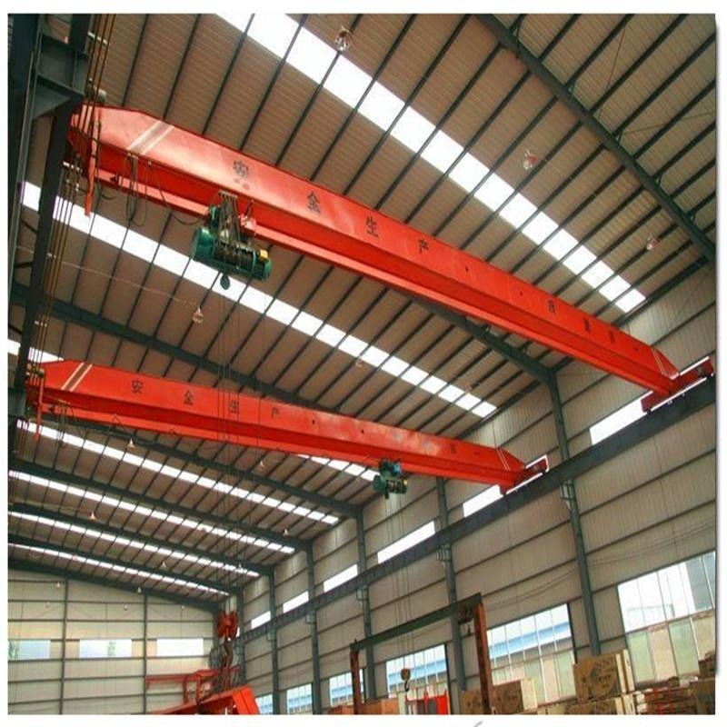 Free Standing Track Hanging Bridge Overhead Crane New Product Provided 7.5m-31.5m 2 5 10 Ton Single Beam Bridge Engine Crane 2 T