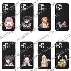 Zprint 3D Cartoon Phone Stickers 3D Anime Changing Flips Cellphone Stickers 3D Anime Motion Mobile Phone Stickers