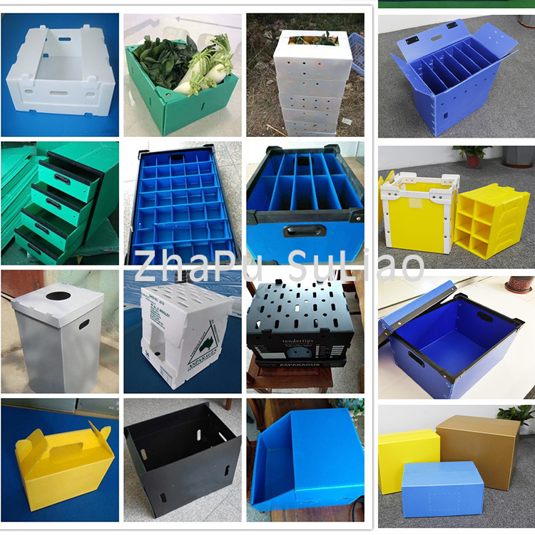 Vegetable crates plastic heavy duty corrugated plastic box/pp corrugated plastic box pp hollow sheet box