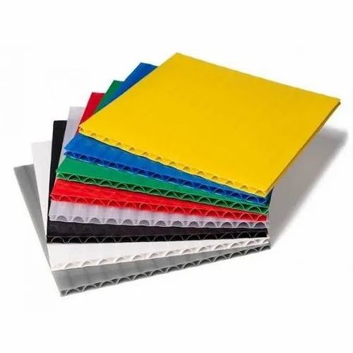 pp corrug corrugated plastic hollow sheet board 4mm 3mm 1mm  0.5mm rigid polypropylene sheet lightweight pp plastic sheets