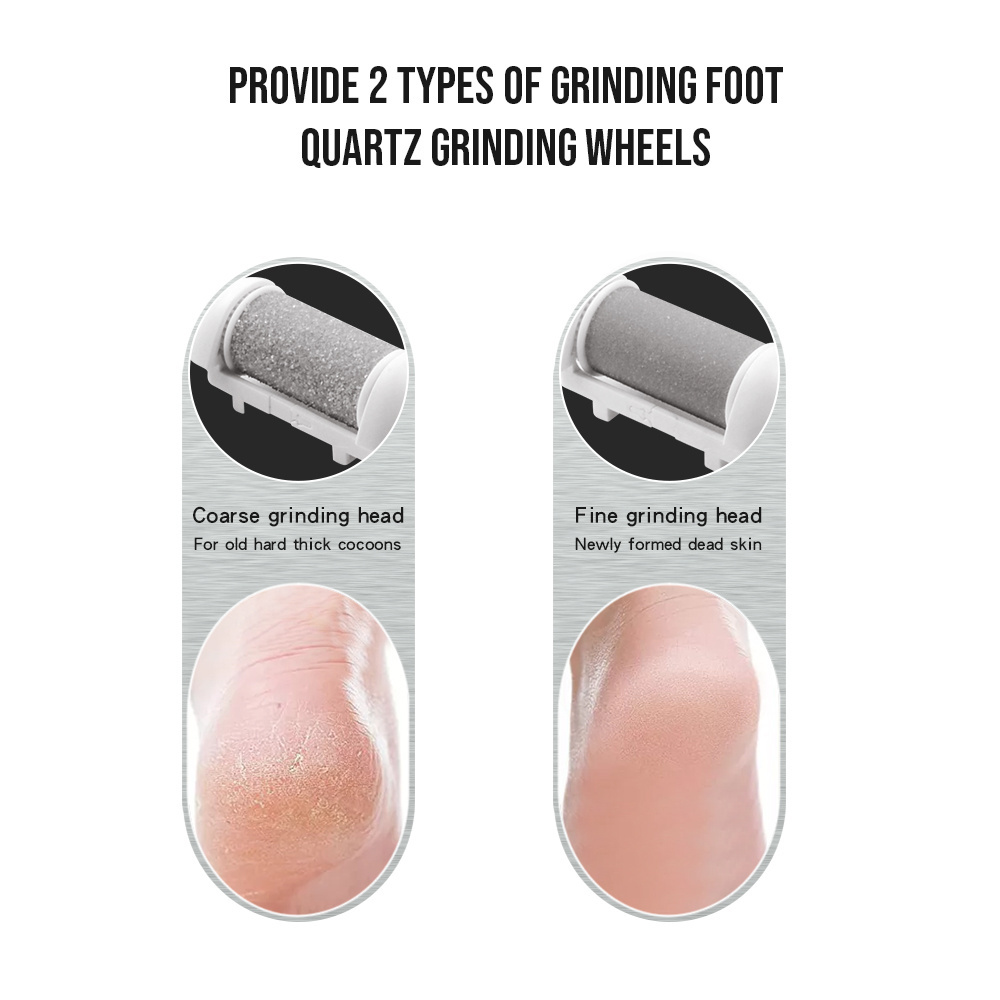 HOT USB Rechargeable Electric Foot File Portable Feet Hard Skin Remover Dead Skin Electric Callus Remover Foot Grinder