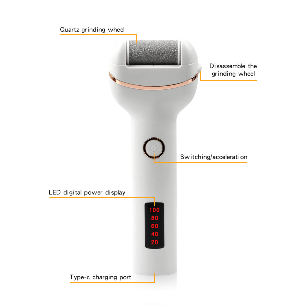 HOT USB Rechargeable Electric Foot File Portable Feet Hard Skin Remover Dead Skin Electric Callus Remover Foot Grinder