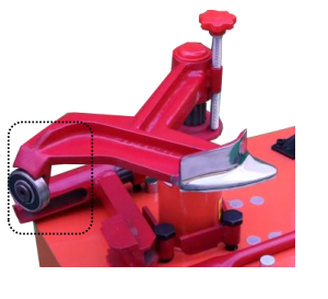 PORTABLE TRUCK TIRE CHANGER WITH PNEUMATIC SINGLE CYLINDER HELPER