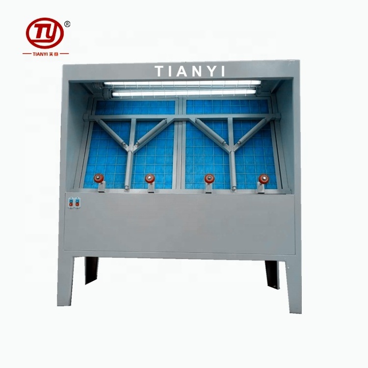 Cabinet Auto Alloy Wheels Painting Booth With LED Light