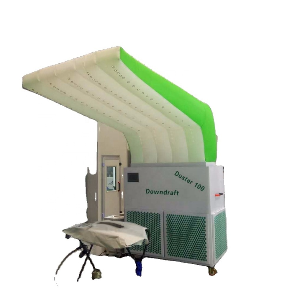 Mobile Inflatable Cabinet Paint Spray Booth Curtains For Cars