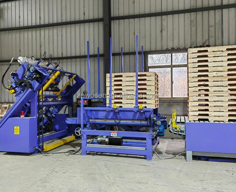 factory direct sale wood pallet making machine wood pallet nailing equipment