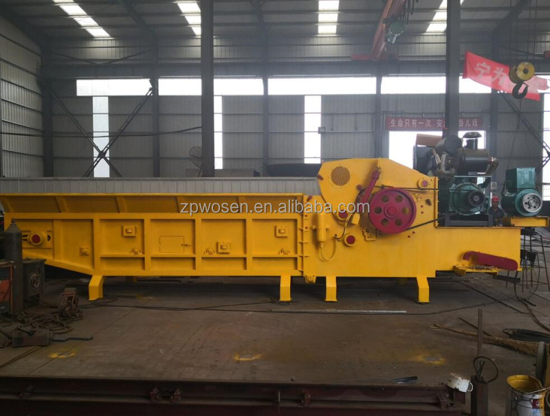 wood chip crusher machine drum wooden shredder machinery wood chipper shredder knife