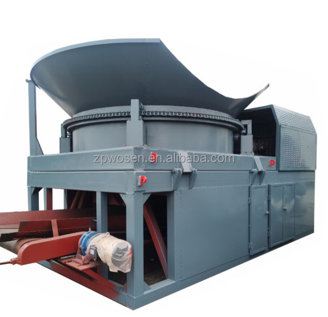 hot sales diesel engine type pto tree stump shredder wood crusher to Germany