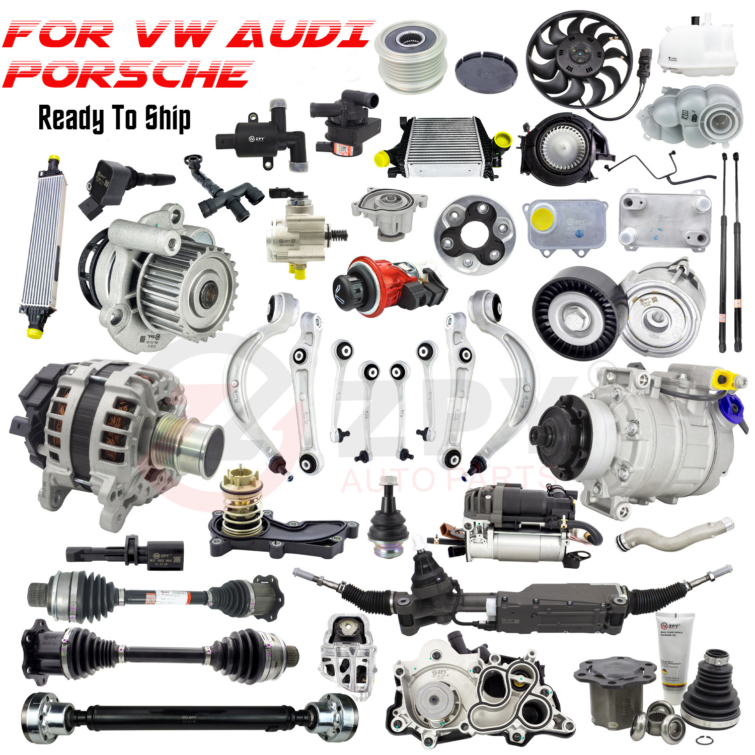 ZPY Motor Used For Vw Touareg Used For Porsche Cayenne Rear 4G9955711A 4M0955711A 7L0955712A 8V0955711 80A955711