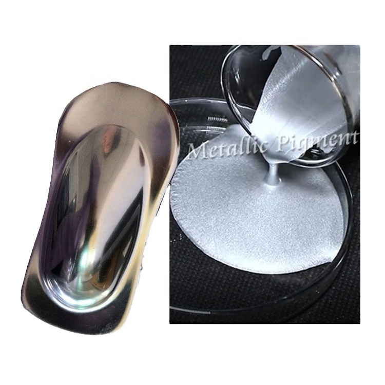 Mirror Effect Metallic Chrome Vmp Aluminum Pigment For Silver Spray Paint