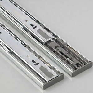 Heavy Duty Buffer Concealed Hidden Mounting Telescopic Channel Drawer Slide Soft Close Undermount Drawer Slides