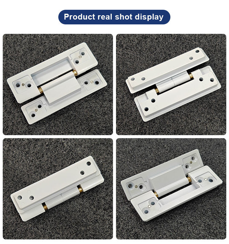 Minimalists Adjustable  Concealed Door Hinge 180 Degrees Hidden Invisible Door Hinge for Aluminum Alloy Framer Door