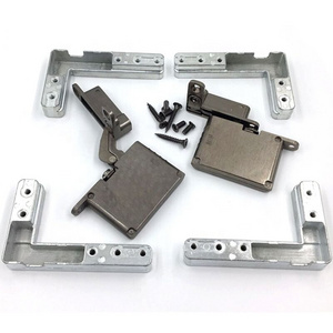 180 Degree Zinc Alloy Furniture Hardware aluminium frame Door Wooden Door Air Hinges Concealed Hinges