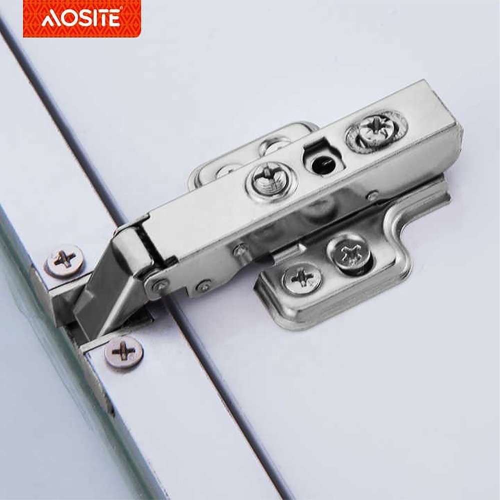 AOSITE Hinge manufacture Clip-on Hydraulic Damping soft closing hinges for aluminum frame doors