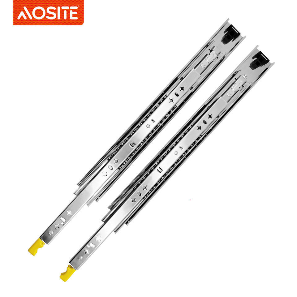 AOSITE industrial sliding rails with super loading heavy duty ball bearing drawer slide 220 KG