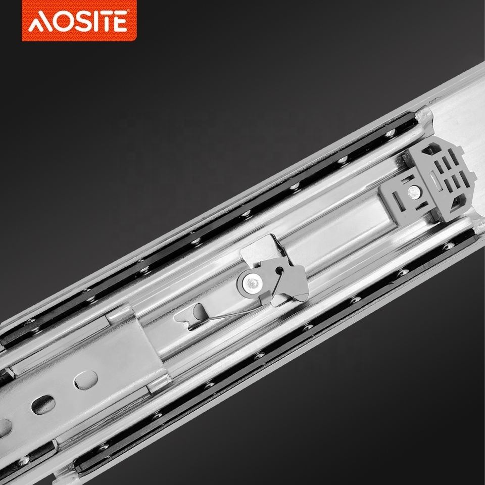 AOSITE industrial sliding rails with super loading heavy duty ball bearing drawer slide 220 KG