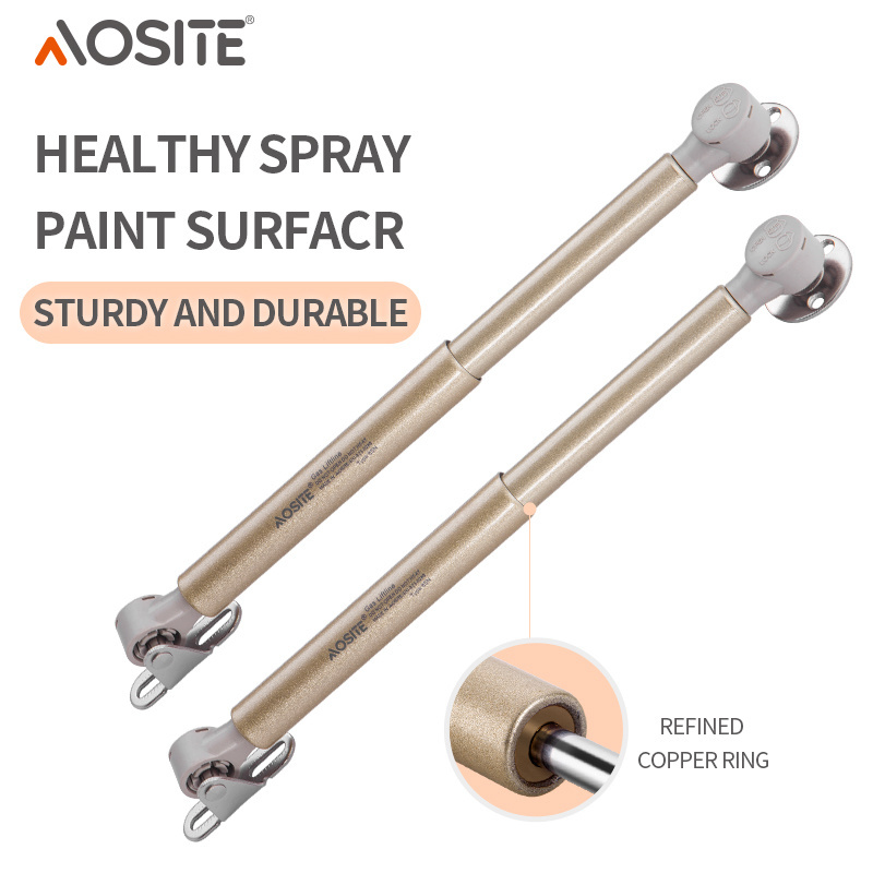 Adjustable Soft up Gas Spring for Cabinet Door Hydraulic Lift Folding Bed Mechanism Gas Struts Only Silver