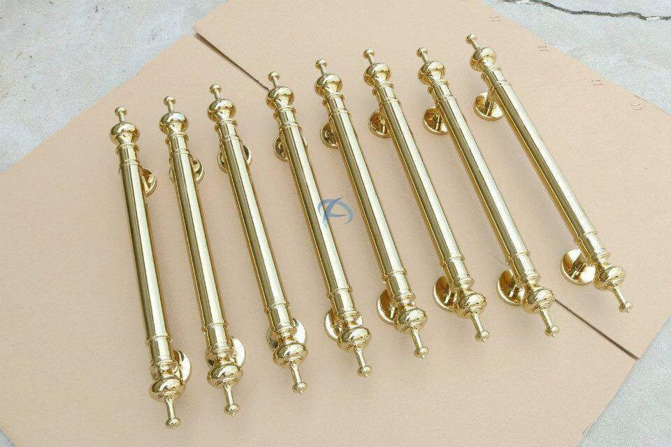 A0174 Austin Fashion Palace style luxury elegant exquisite PVD gold classic sliding door pull handle