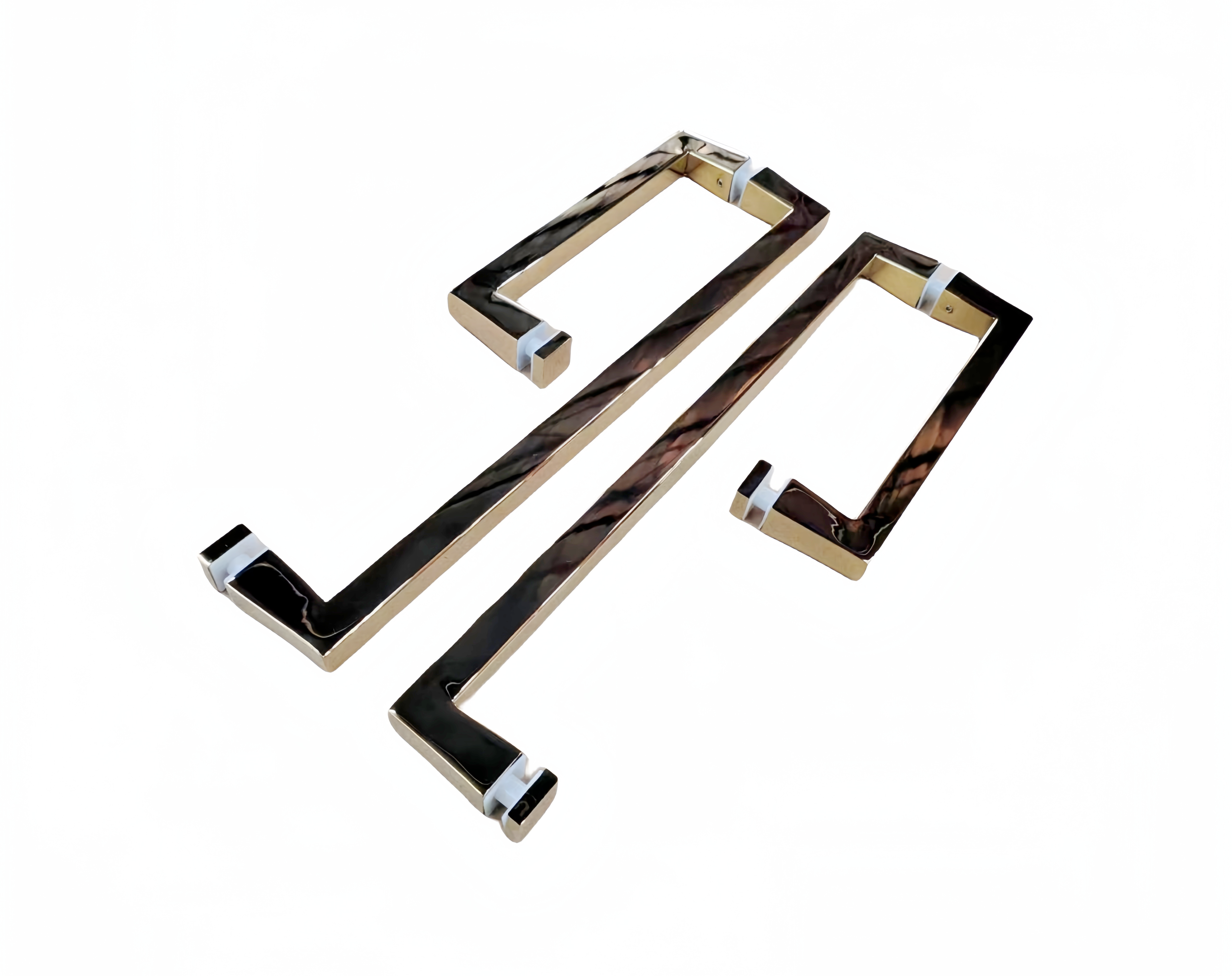 A0479 Austin oem reasonable price vertical specifications low price front shiny PVD gold door handle