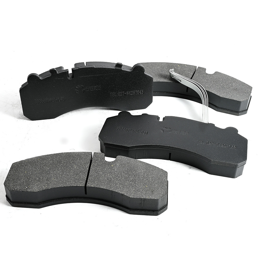 YF3501DA05-040 Friction Materials High Performance New Good Price Ceramic Disc Brake Pads for Dongfeng Shacman Truck Parts