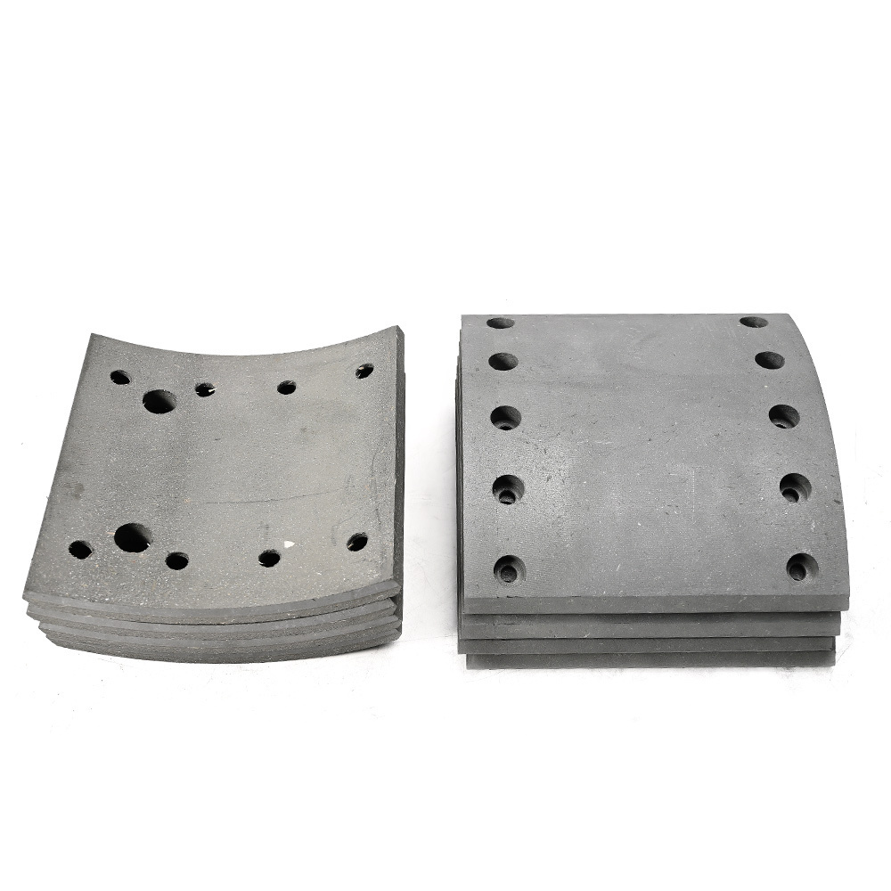 Factory Direct Supply Friction Material Ceramic New Truck Brake Lining for CNHTC Sinotruk Howo SANY FAW Jiefang