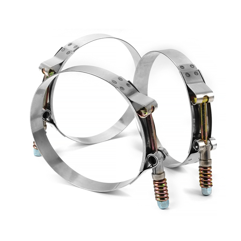 High Quality 80mm T Bolt Pipe Hose Clamp Stainless Steel Constant Tension Spring Hose Clamp