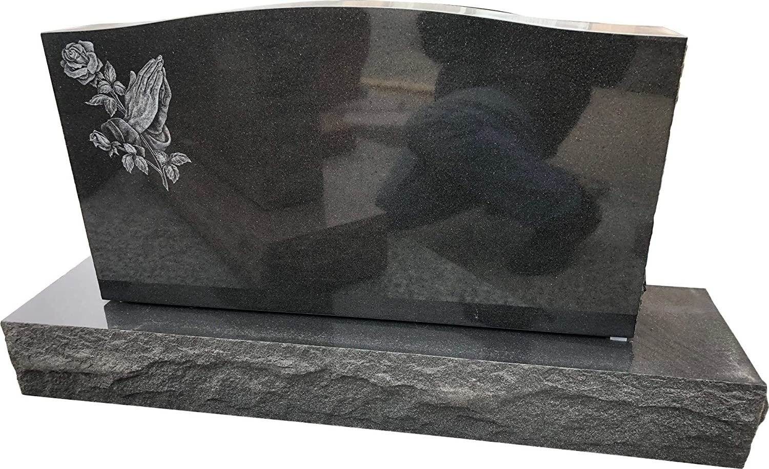 BOTON STONE Factory Black Funeral Headstones Cemetery Tombstones Monument Granite China Black Granite Monuments