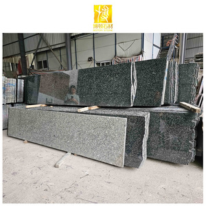 BOTON STONE Chinese Wholesale Price Bar Top Granite Flooring Tiles Polished Green Slabs Granite Stone