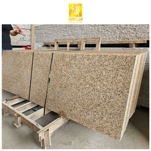 BOTON STONE Wholesale Price Natural Stone Countertop Slabs Gold Polished Granite Tile