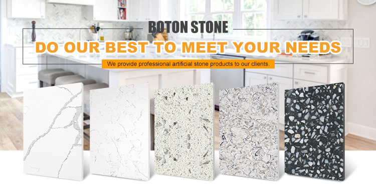 BOTONSTONE Sparkle Black Quartz Stone Sparkling Quartz Stone Quartz Stone Countertop