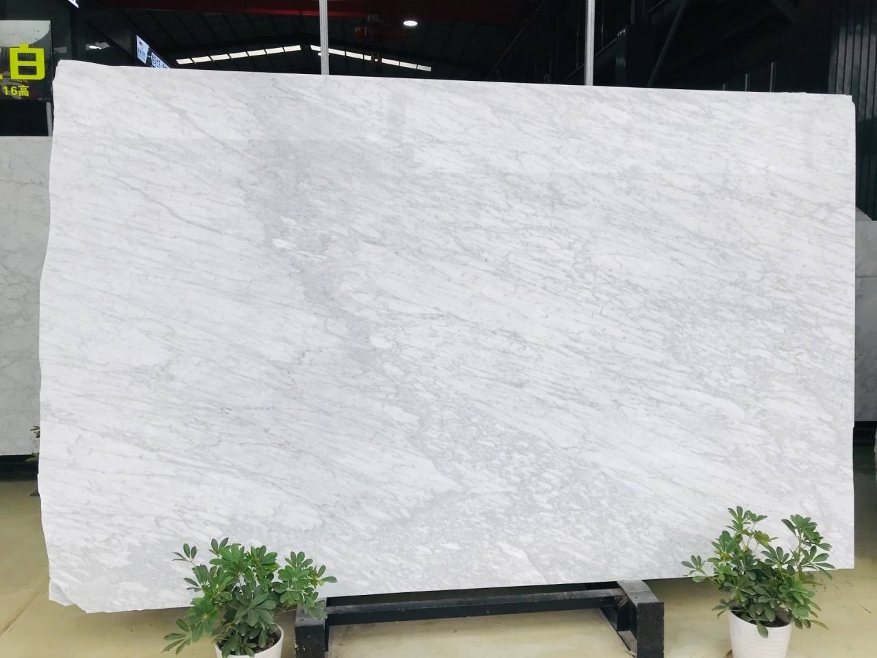 BOTONSTONE Natural Marble Carrara White Polished Floor Chinese Carrara White Marble Marbling